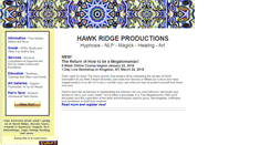 Desktop Screenshot of hawkridgeproductions.com